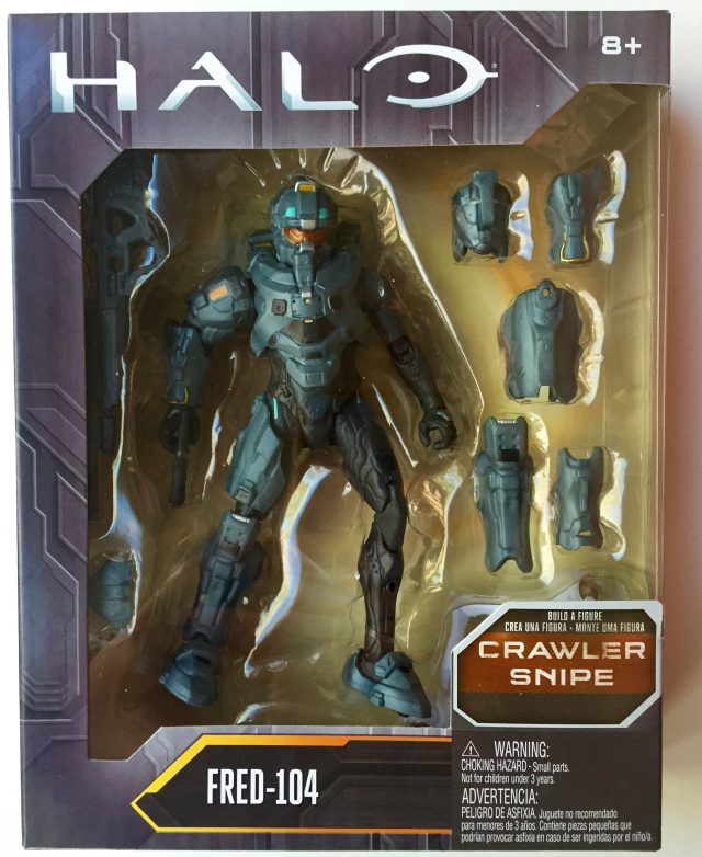 Mattel Halo Fred 104 Figure Packaged in Box