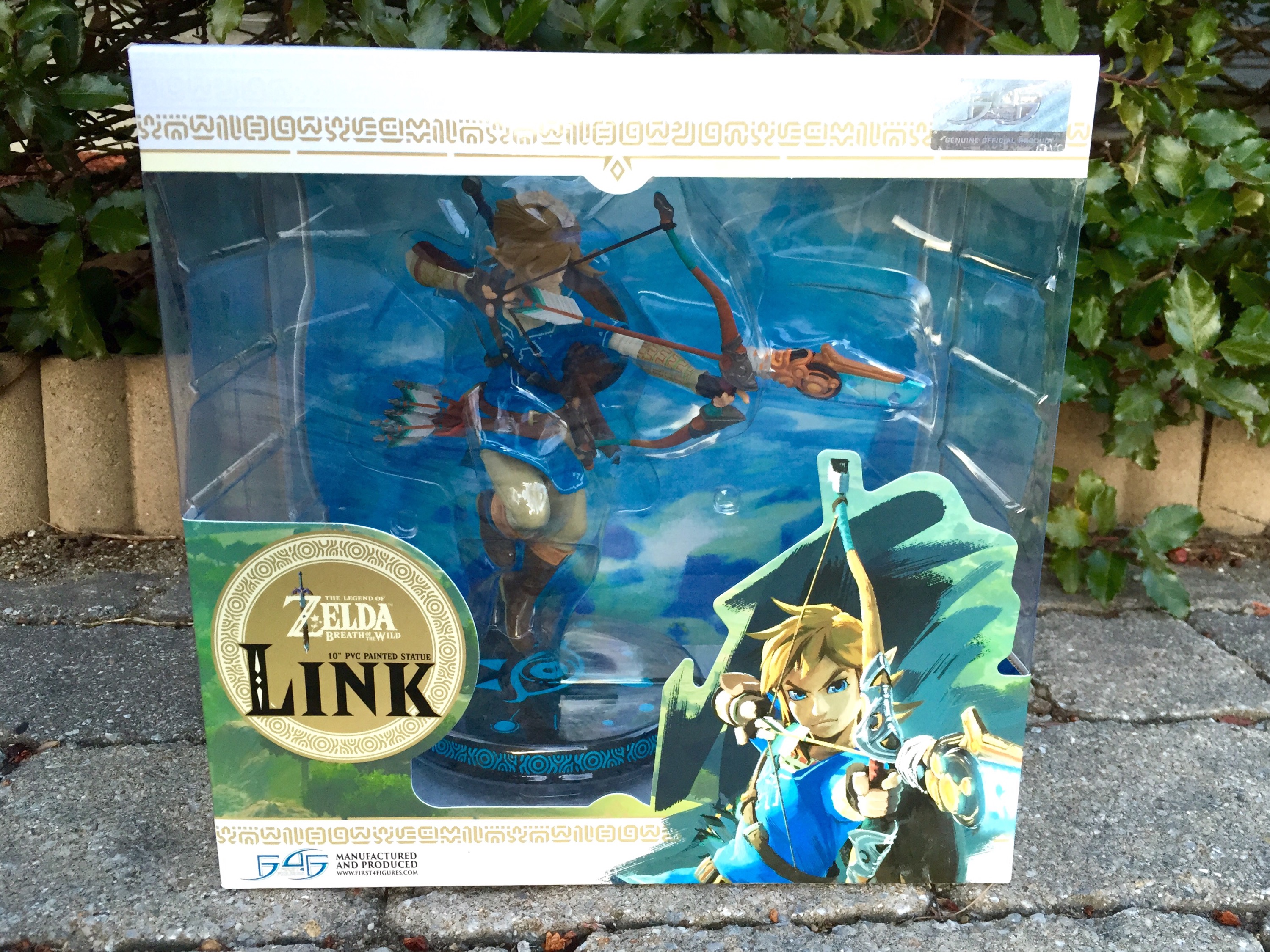 First 4 Figures The Legend of Zelda: Breath of The Wild: Link Figure, Blue