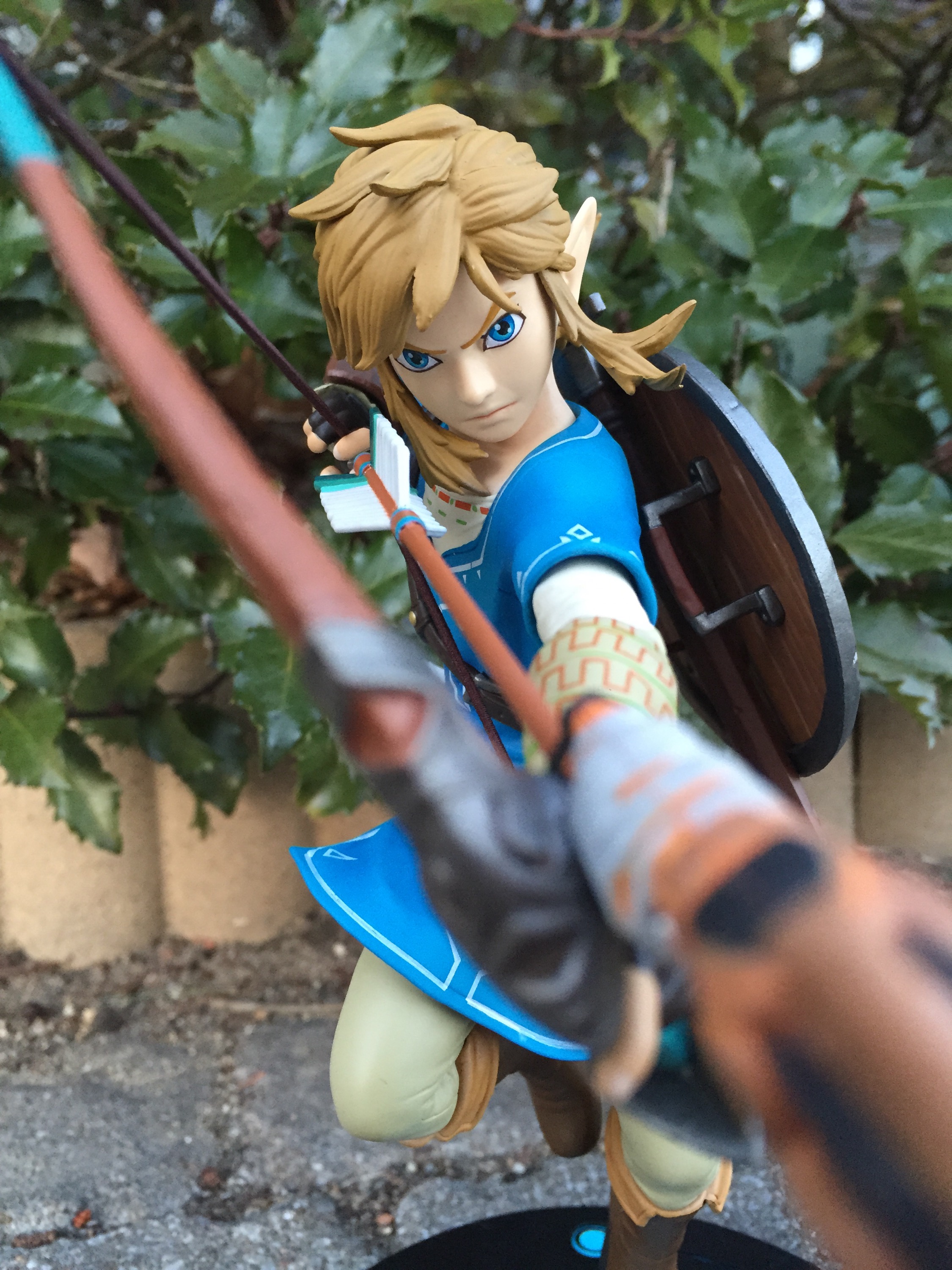  First 4 Figures The Legend of Zelda: Breath of The Wild: Link  Figure, Blue : Toys & Games