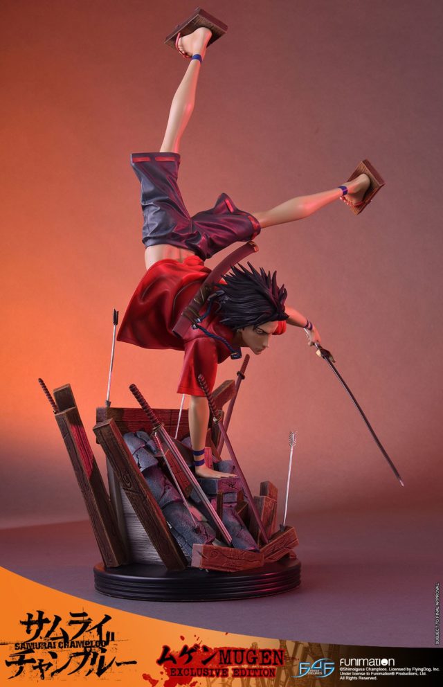 Mugen Samurai Champloo Statue First 4 Figures