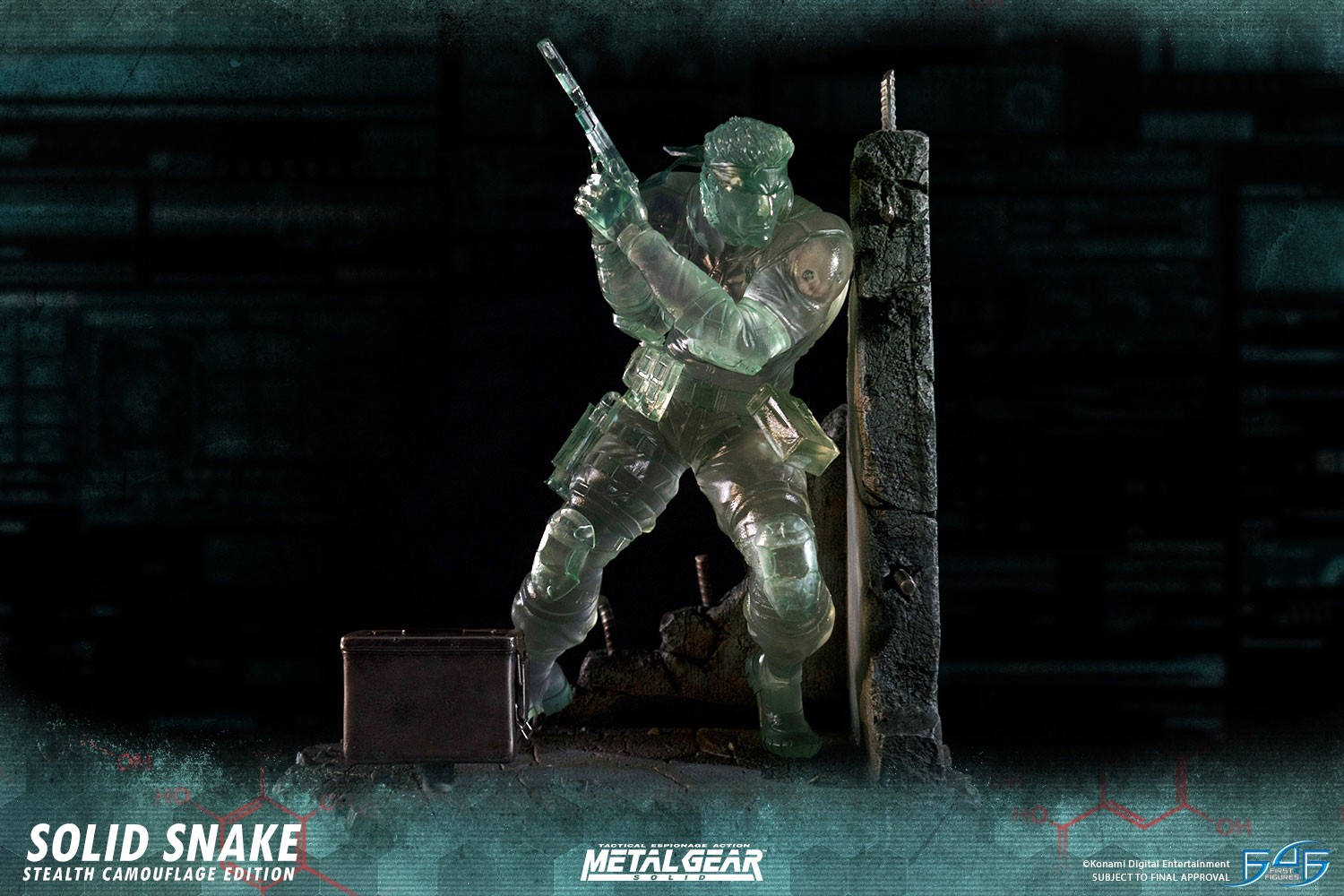 SOLID SNAKE STEALTH CAMOUFLAGE EDITION – MGS Metal Gear Solid – F4F First  For Figures - Cawette Jones