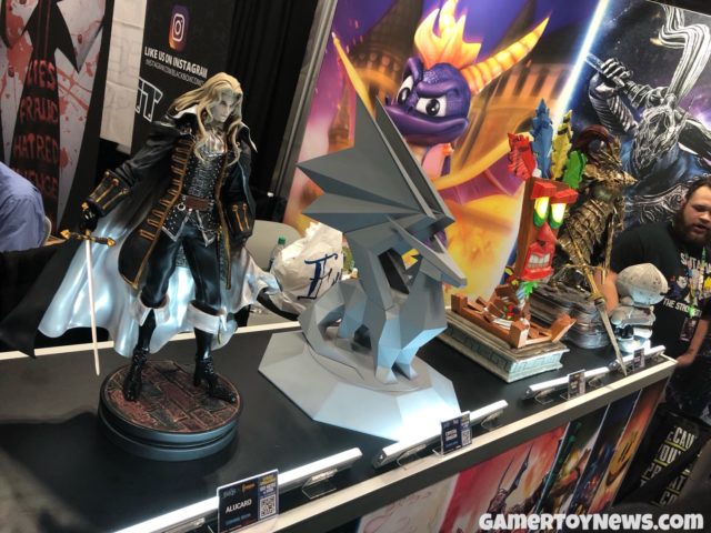 F4F Booth NYCC 2017 Alucard Crystal Dragon Aku Aku Mask