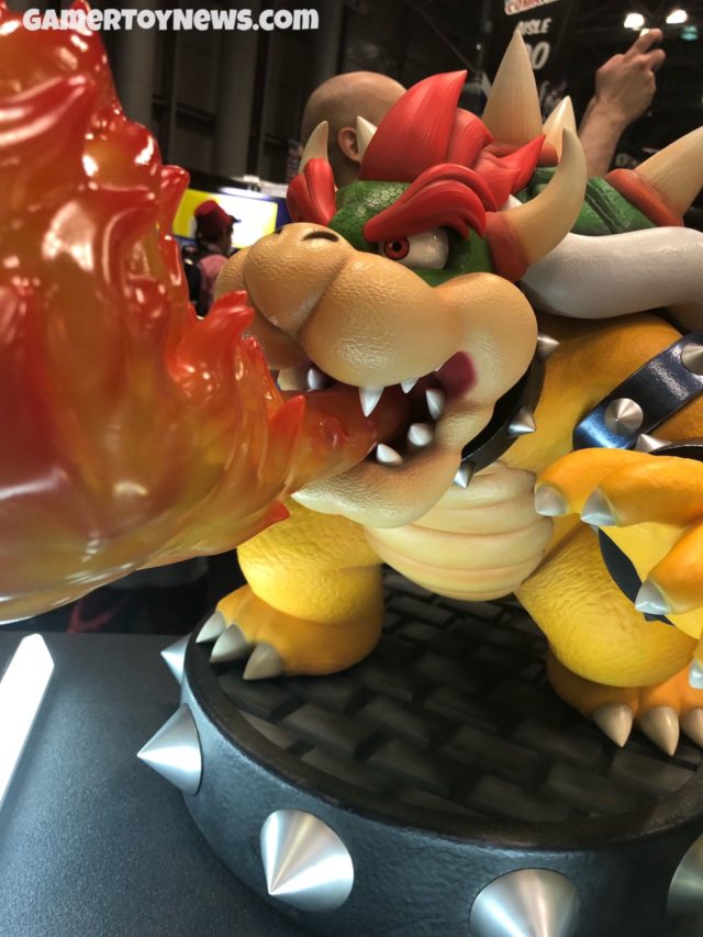 F4F Bowser Statue at NYCC 2017