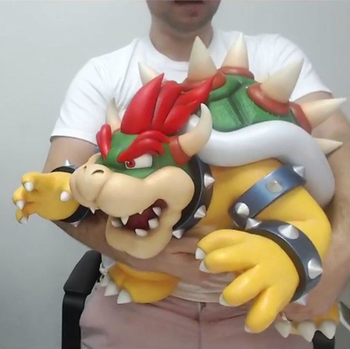 custom bowser figure