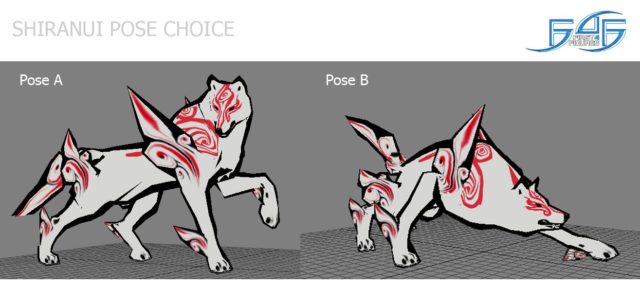 F4F Shiranui Statue Pose Choice Poll