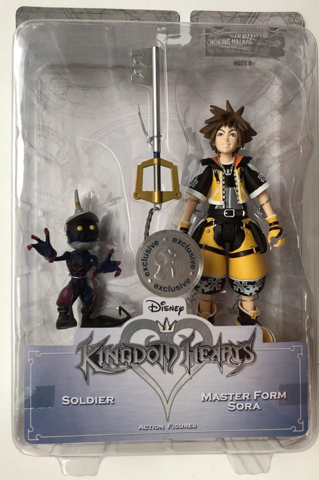 Kingdom Hearts Select Master Form Sora Packaged