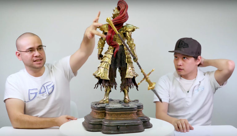 ornstein and smough statue