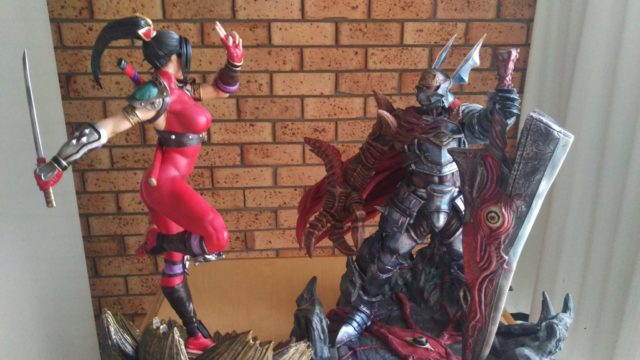 F4F Soul Calibur Nightmare vs Taki Figures