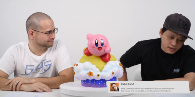 F4F Making of Warp Star Kirby Documentary Dabid Question