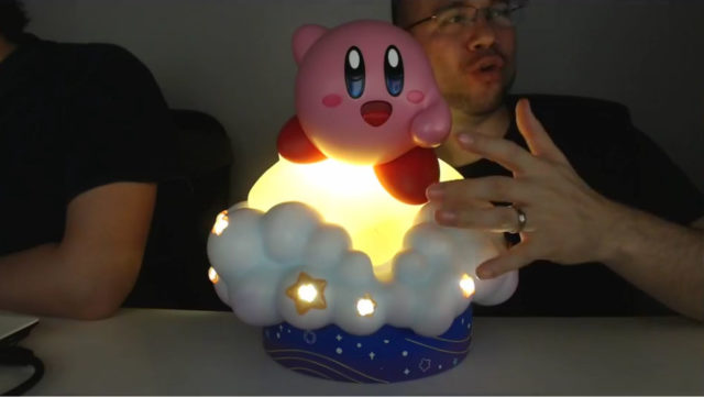 F4F Warp Star Kirby Exclusive Version Statue with Lights On