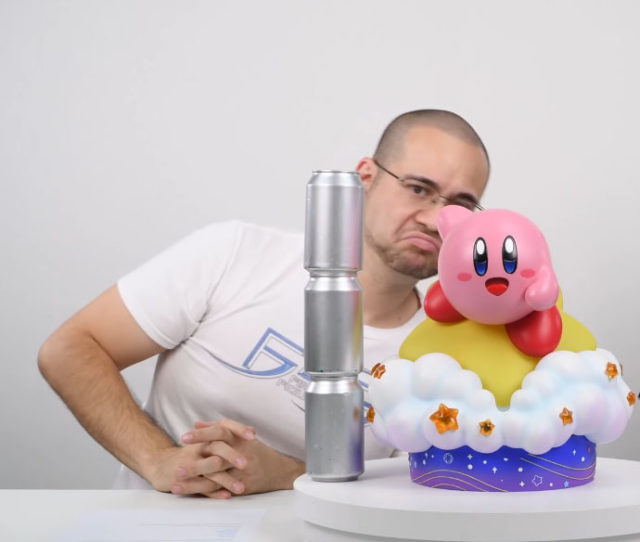 First4Figures Warp Star Kirby Height 3 Cans Tall
