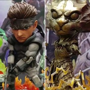 F4F Solid Snake SD & Ornstein SD PVCs Debut at GamesCom 2018