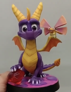 First 4 Figures Spyro PVC Statue with Sparx GamesCom 2018