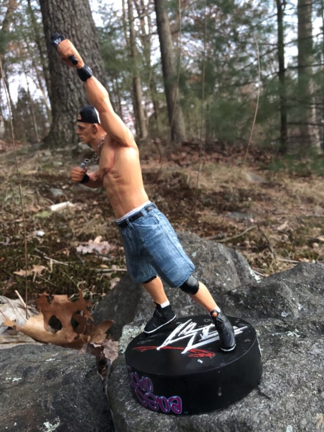 John Cena First 4 Figures Statue Leaning