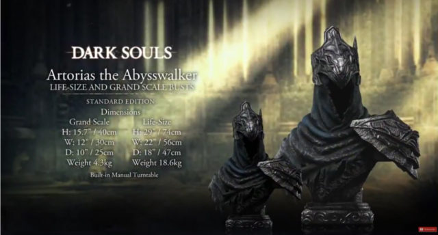 Artorias Bust Dimensions F4F