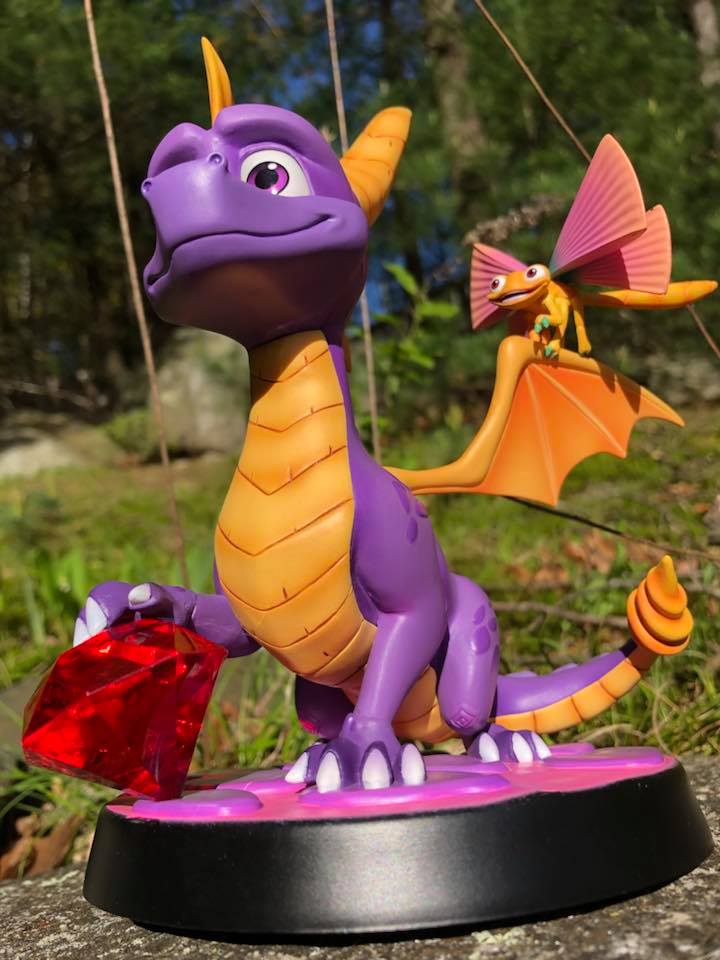 spyro statue first 4 figures