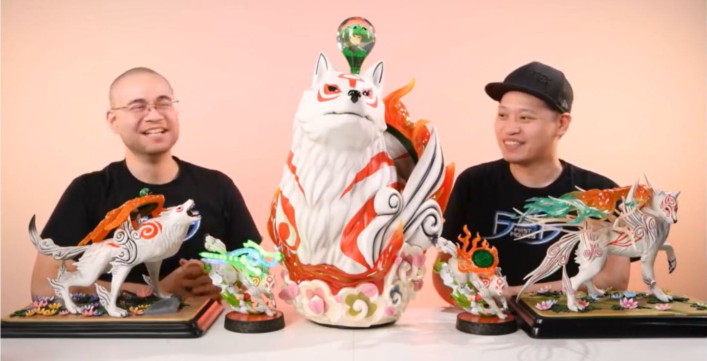 first 4 figures okami pvc