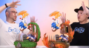 First4Figures Sonic Tails Diorama Variant Combo Pack Statues