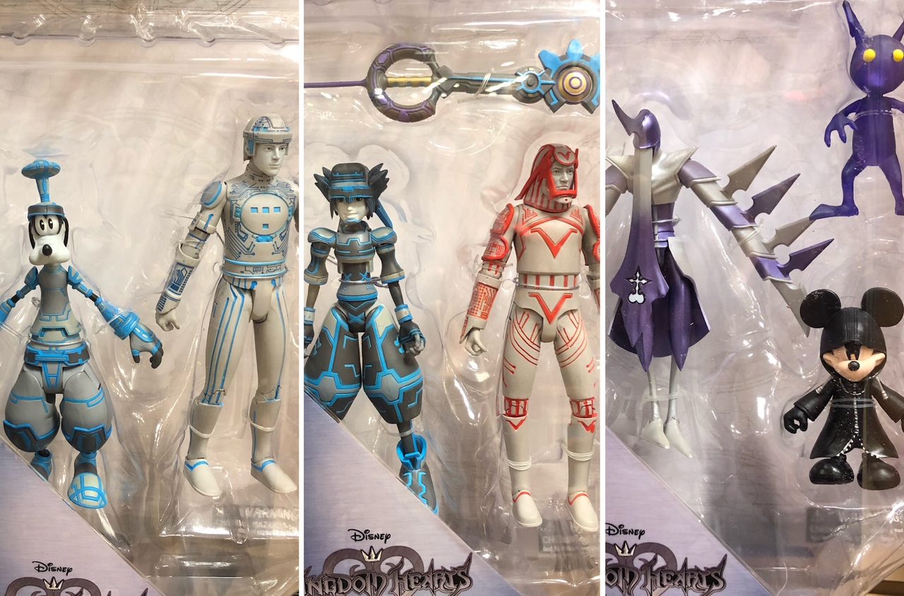 Kingdom Hearts Select Series 3 Figures Released & Photos! Tron